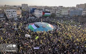 برگزاری تجمع حمایت از کودکان فلسطینی در سراسر کشور/سلامی: فاصله جغرافیایی بین فروپاشی رژیم صهیونیستی تا شرایط عادی فقط ۸۰ کیلومتر است؛ جوانان فلسطینی یک جنگ نامرئی را آغاز کرده‌اند.